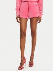 Juicy Couture Szorty sportowe Tamia JCWH121001 Różowy Regular Fit. Czerwone szorty sportowe Juicy Couture, bez wzorów, z syntetyku. Za 149.99 zł.