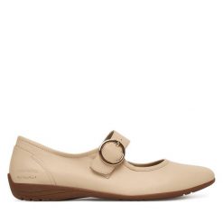 Półbuty Josef Seibel. Brązowe półbuty wsuwane Josef Seibel, bez wzorów, bez obcasa, na płaskiej podeszwie. Za 389.99 zł.