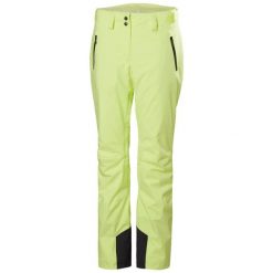 Spodnie narciarskie dla kobiet Helly Hansen Legendary. Zielone spodnie narciarskie Helly Hansen, bez wzorów, narciarskie. Za 834.45 zł.