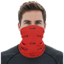 Lekki Komin Unisex Czerwony. Czerwone szaliki i kominy C-LAB, bez wzorów, sportowe. Za 104.50 zł.