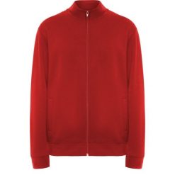 Kurtka Dresowa Unisex Dla Dorosłych Ulan. Czerwone kurtki ROLY, m, bez wzorów, z dresówki, sportowe, bez kaptura. Za 111.99 zł.
