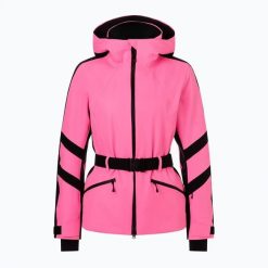 Kurtka narciarska damska BOGNER FIRE+ICE Moia 2. Czerwone kurtki narciarskie na zimę, bez wzorów, z materiału, bez kaptura, narciarskie. Za 1,969.00 zł.
