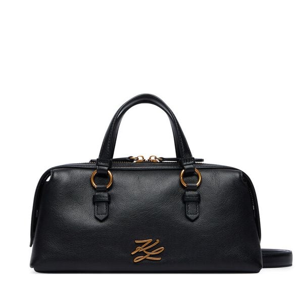 Torebka KARL LAGERFELD. Czarne torebki klasyczne KARL LAGERFELD, bez wzorów, klasyczne, bez dodatków. Za 1,299.00 zł.
