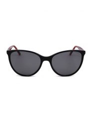 Le Coq Sportif Damskie okulary przeciwsłoneczne w kolorze czarno-czerwonym rozmiar: 55. Czarne okulary przeciwsłoneczne Le Coq Sportif, bez wzorów, z tworzywa sztucznego, sztuczne. Za 209.95 zł.