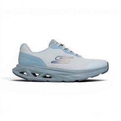 Buty do biegania damskie Skechers Glide-step Vortex-Avalin. Niebieskie buty do biegania Skechers, bez wzorów, z materiału, bez zapięcia, do biegania. Za 418.00 zł.