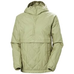 Damska wodoodporna kurtka z kapturem Helly Hansen Grace. Zielone kurtki Helly Hansen, na jesień, bez wzorów, z kapturem. Za 665.00 zł.