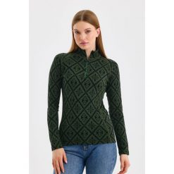 Bluza termoaktywna Woolona Venus z Długim Rękawem 100% Merino. Niebieskie bielizna termoaktywna damska WOOLONA, s, bez wzorów, z wełny, bez kaptura, trekkingowe. W wyprzedaży za 330.00 zł.