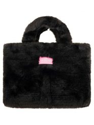 Zwillingsherz Torebka w kolorze czarnym - 33 x 23 cm rozmiar: onesize. Czarne torebki klasyczne Zwillingsherz, bez wzorów, z materiału, bez dodatków. Za 132.05 zł.