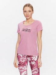 CMP T-Shirt 38T6656 Różowy Regular Fit. Czerwone t-shirty CMP, bez wzorów, z syntetyku, bez kołnierzyka, bez ramiączek. Za 59.99 zł.