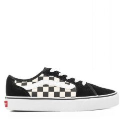 Tenisówki Vans. Czarne trampki Vans, bez wzorów, bez zapięcia. Za 199.99 zł.