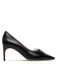 MALONE SOULIERS Szpilki Hedy 70-2 Czarny. Czarne szpilki MALONE SOULIERS, bez wzorów, ze skóry, bez obcasa, na szpilce, bez zapięcia. Za 2,069.00 zł.