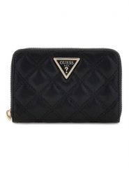 Guess Portfel w kolorze czarnym - 14 x 9 x 3 cm rozmiar: onesize. Czarne portfele Guess, z aplikacjami, z materiału. Za 173.99 zł.