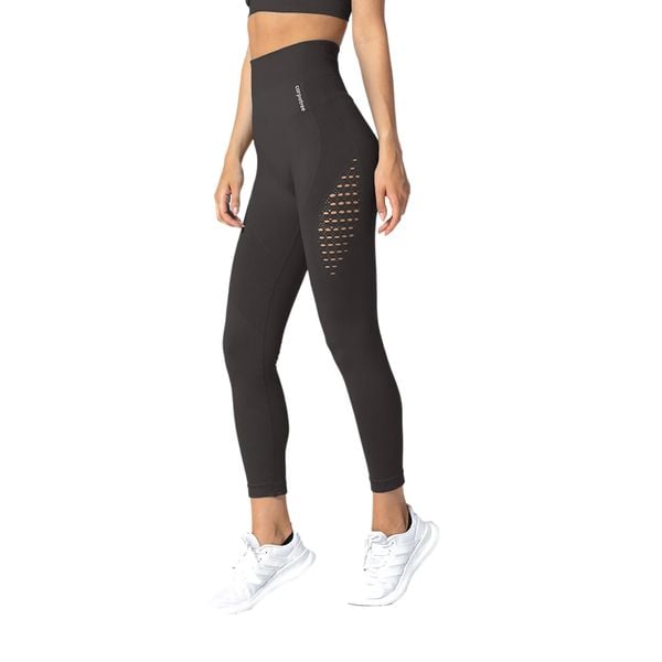 Legginsy bezszwowe damskie Carpatree Phase Seamless. Szare legginsy Carpatree, bez wzorów, sportowe. Za 83.99 zł.