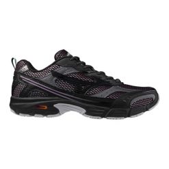 Buty Mizuno S.L.MXR. Czarne buty do biegania Mizuno, bez wzorów, z gumy, bez zapięcia, do biegania. Za 571.00 zł.