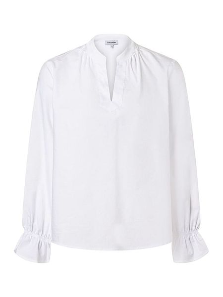 More & More Bluzka w kolorze białym rozmiar: 42. Białe bluzki More & More, bez wzorów, bez kołnierzyka, bez ramiączek. Za 144.58 zł.