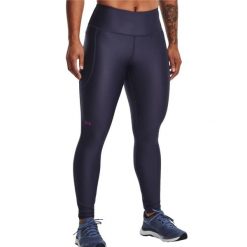 Legginsy Under Armour Heatgear, Kobiety. Fioletowe legginsy Under Armour, bez wzorów, sportowe. Za 179.99 zł.