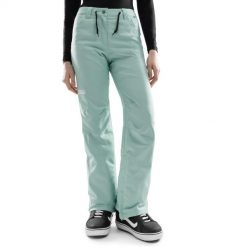 Spodnie snowboardowe hardshell damskie P2-W Auburn. Zielone spodnie narciarskie SIROKO, bez wzorów, z hardshellu, narciarskie. W wyprzedaży za 512.00 zł.