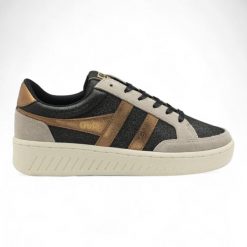 Sneakersy damskie Gola Superslam Blaze II. Brązowe buty sportowe lifestyle Gola, bez wzorów, sportowe, bez zapięcia. W wyprzedaży za 384.50 zł.