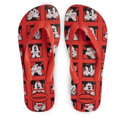 Japonki Havaianas. Czerwone japonki Havaianas, bez wzorów. Za 59.99 zł.