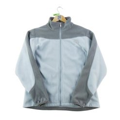 Second life - Kurtka polarowa damska z wysokim kołnierzem - Stan bardzo dobry. Niebieskie kurtki The North Face, l, bez wzorów, z materiału, eleganckie, bez kaptura. Za 207.36 zł.