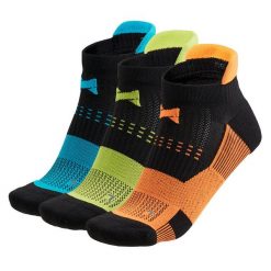 Skarpety do tenisówek fitness - Uniseks - Multi Czarny - 3 pary. Czarne skarpetki XTREME, bez wzorów, z elastanu. W wyprzedaży za 121.30 zł.
