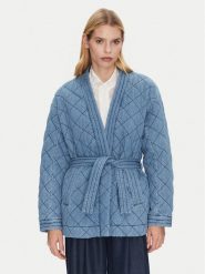 Munthe Kurtka jeansowa Fridolf 251153425108 Niebieski Relaxed Fit. Niebieskie kurtki Munthe, bez wzorów, z bawełny, bez kaptura. Za 1,619.00 zł.