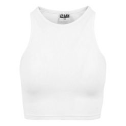 Top W Prążki Dla Pań I Panów. Białe topy Urban Classics, xl, bez wzorów, sportowe, bez kołnierzyka, bez ramiączek. Za 48.99 zł.