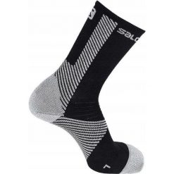 Skarpetki sportowe do biegania Salomon XA Stability. Szare skarpetki Salomon, bez wzorów. Za 99.00 zł.