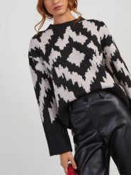 LA Angels Sweter w kolorze czarno-białym rozmiar: L. Białe swetry LA Angels, l, bez wzorów, bez ramiączek. Za 152.99 zł.