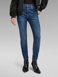 G-Star Dżinsy - Skinny fit - w kolorze niebieskim rozmiar: W31/L30. Niebieskie jeansy G-Star, l, z aplikacjami, klasyczne. Za 241.56 zł.
