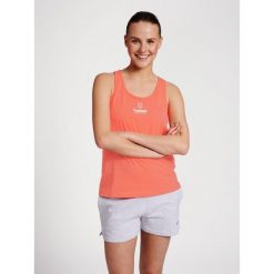 Damski tank top Hummel GC Val. Czerwone topy sportowe Hummel, bez wzorów, na fitness i siłownię. Za 107.00 zł.