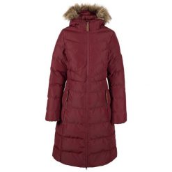 Trespass Audrey - Damska kurtka casualowa Dark Cherry. Brązowe kurtki Trespass, z aplikacjami, z puchu, bez kaptura. Za 385.99 zł.