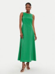 ViCOLO Sukienka letnia Abito TB2904 Zielony Regular Fit. Zielone sukienki ViCOLO, s, bez wzorów, z bawełny, bez kołnierzyka, bez ramiączek. Za 229.99 zł.