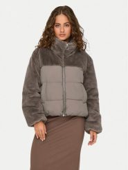 ONLY Kurtka zimowa 15292945 Szary Regular Fit. Szare kurtki ONLY, na zimę, m, bez wzorów, z syntetyku, bez kaptura. Za 299.99 zł.