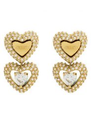 Guess Kolczyki JUBE05 025JW Złoty. Żółte kolczyki Guess, metalowe. Za 199.99 zł.