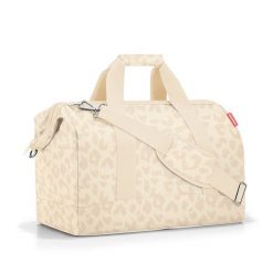 Torba ALLROUNDER L, leo vanilla. Białe torby sportowe Reisenthel, bez wzorów, z materiału, na ramię. Za 222.00 zł.