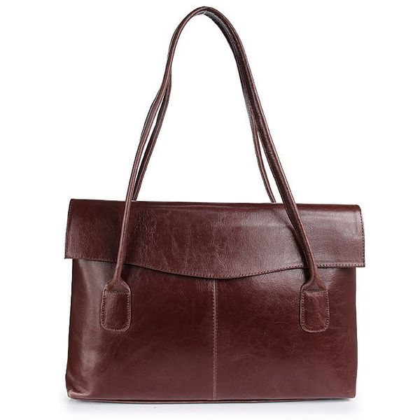 Torebka skórzana damska DAN-A T49 koniakowa. Torebki klasyczne DAN-A, bez wzorów, ze skóry, eleganckie, bez dodatków. Za 399.99 zł.