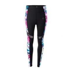 Legginsy Damskie Malia. Czarne legginsy IQ, bez wzorów, z elastanu. Za 81.95 zł.