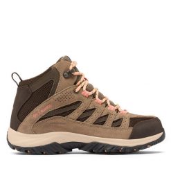 Trekkingi Columbia. Zielone buty trekkingowe Columbia, bez zapięcia. Za 439.99 zł.