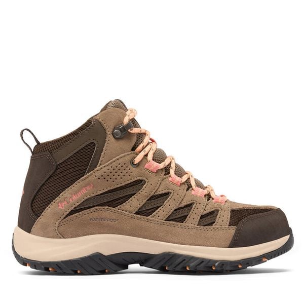 Trekkingi Columbia. Zielone buty trekkingowe Columbia, bez wzorów, bez zapięcia, trekkingowe. Za 439.99 zł.