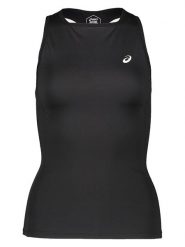 Asics Top sportowy w kolorze czarnym rozmiar: S. Czarne topy sportowe ASICS, s, bez wzorów, z materiału, outdoorowe. Za 73.93 zł.