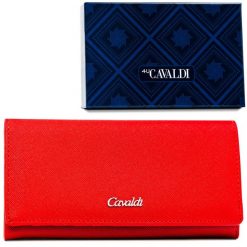 Portfel damski 4U Cavaldi GD24-SFK czerwony. Czerwone portfele 4U Cavaldi, bez wzorów. Za 45.00 zł.