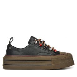 Trampki GOE. Czarne trampki GOE, bez wzorów, bez zapięcia. Za 379.99 zł.