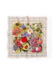 Lucky Bees Chusta w kolorze beżowym ze wzorem - 55 x 55 cm rozmiar: onesize. Brązowe chusty Lucky Bees, bez wzorów, z materiału. Za 21.99 zł.