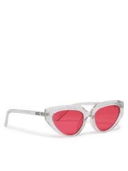 Vans Okulary przeciwsłoneczne Shelby Sunglasses VN000GN0WHT1 Biały. Białe okulary przeciwsłoneczne Vans, bez wzorów, z tworzywa sztucznego. Za 49.99 zł.