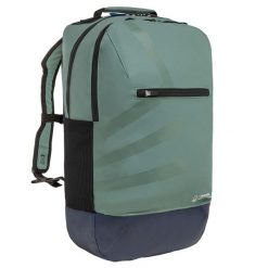 Plecak żeglarski Tribord 25 l. Niebieskie plecaki TRIBORD, bez wzorów, z tkaniny, duże, bez dodatków. Za 149.99 zł.