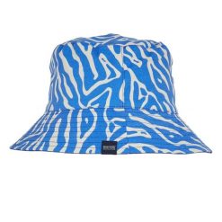 Kobiety / Panie Abstrakcyjny Kwiatowy Dwustronny Kubełkowy Kapelusz. Niebieskie kapelusze Regatta, bez wzorów, sportowe. Za 41.99 zł.