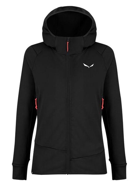 Salewa Kurtka polarowa "Puez" w kolorze czarnym rozmiar: 40. Czarne kurtki Salewa, bez wzorów, z materiału, bez kaptura. Za 272.95 zł.