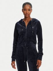 Juicy Couture Bluza Madison JCWA122001 Granatowy Slim Fit. Niebieskie bluzy Juicy Couture, xxs, bez wzorów, z syntetyku, bez kaptura. Za 339.99 zł.