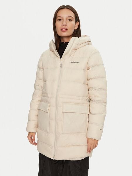 Columbia Płaszcz zimowy Harmony Falls™ 2085343 Beżowy Regular Fit. Brązowe płaszcze Columbia, na zimę, l, bez wzorów, z syntetyku, bez kaptura. Za 729.99 zł.